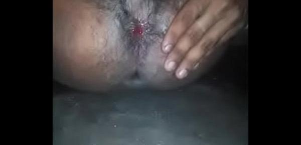  painful and bloody masturbation